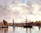 尤金 布丹 : Camaret, the Port